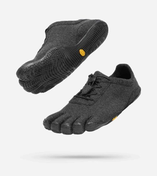 Vibram FiveFingers Mens KSO ECO Wool - Grey/Black