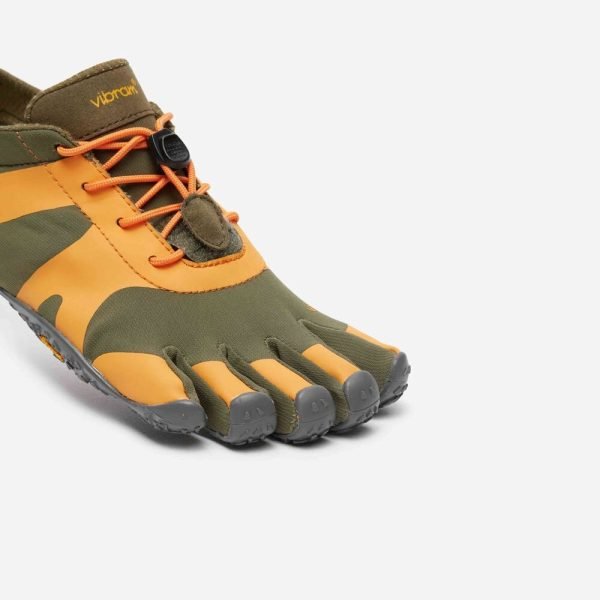 Vibram FiveFingers Womens V-ALPHA Running Shoes (Military Orange) - Toes