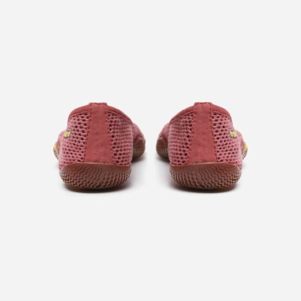 Vibram FiveFingers Womens VI-B Eco Minimalist Shoes Burgundy - Back