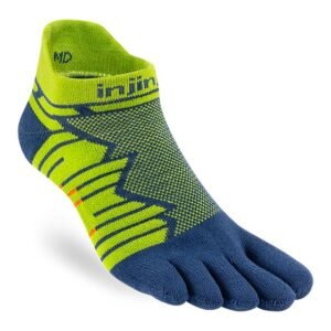 Injinji Ultra Run No-Show Running Toe Socks (Moss) SS24