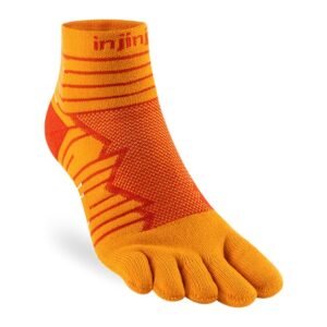 Injinji Ultra Run Mini-Crew Ultra Running Toe Socks (Desert Orange) SS24