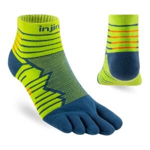 Injinji Ultra Run Mini-Crew Ultra Running Toe Socks (Moss) SS24 - Dual