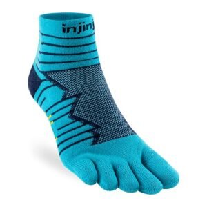 Injinji Ultra Run Mini-Crew Ultra Running Toe Socks (Pacific Blue) SS24