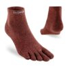 Calzini A Dita Injinji Performance Liner Lightweight - CoolMax, Alti, Neri - Antivescica Per Corsa E Trekking
