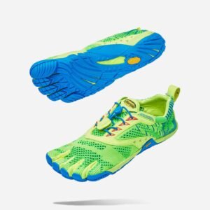 Vibram FiveFingers Mens KMD EVO Minimalist Training Shoes -Yellow/Blue/Red