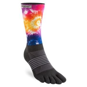 Injinji Trail Courtney Crew Midweight Running Toe Socks - Moab