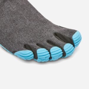 - Vibram FiveFingers Mens CVT LB - Grey/Light Blue - toes