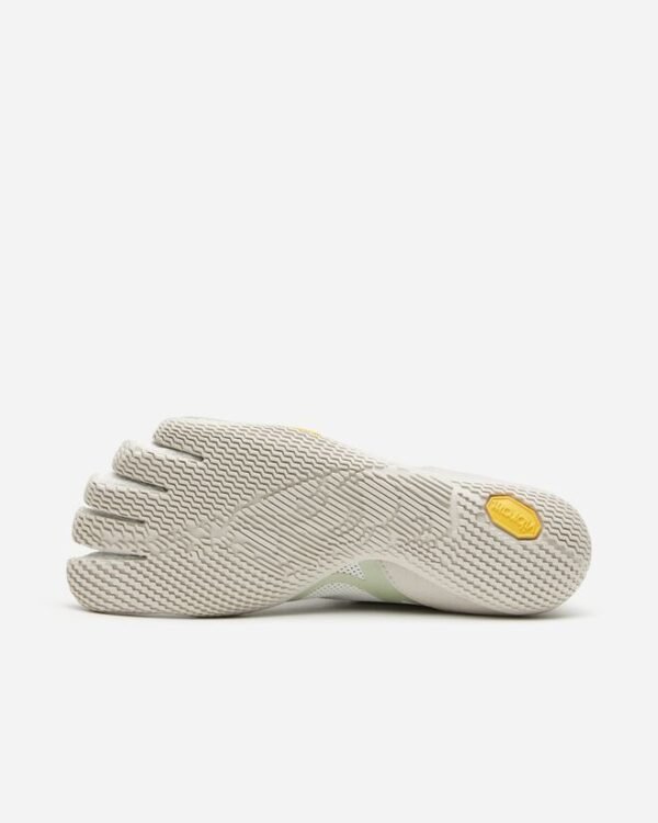 Vibram FiveFingers Womens KSO EVO Minimalist Running Shoes - White/Green - Sole