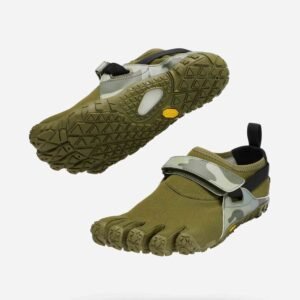 Vibram FiveFingers Womens Spyridon EVO Trail Running Shoes - Dark Green/Camo