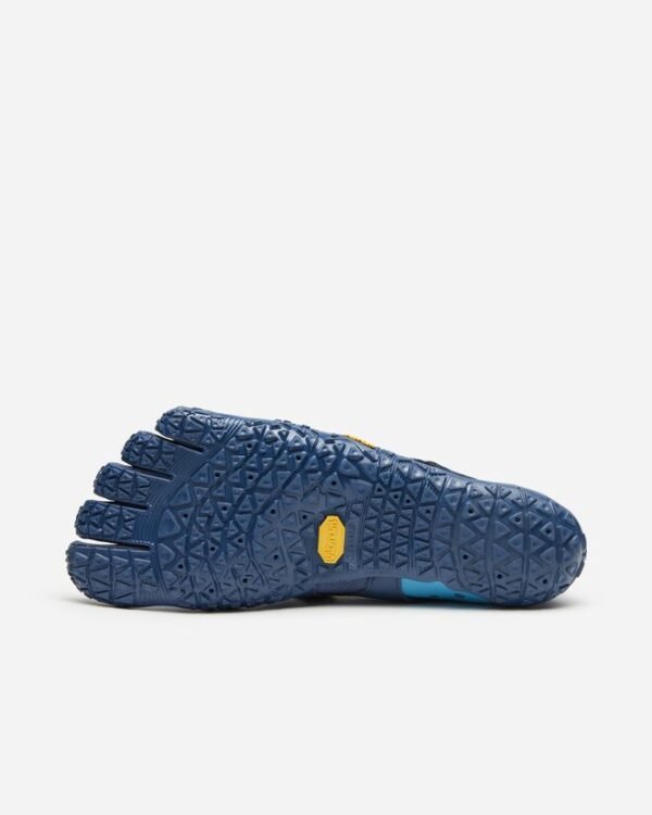 Vibram FiveFingers Mens V-AQUA Minimalist Water Shoe - Blue/Light Blue - Sole