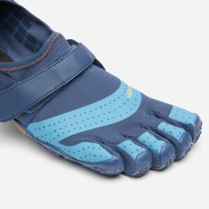 Vibram FiveFingers Mens V-AQUA Minimalist Water Shoe - Blue/Light Blue - Toes