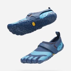 Vibram FiveFingers Mens V-AQUA Minimalist Water Shoe - Blue/Light Blue