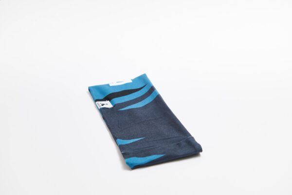 VÅGA Running Headband - Navy/Teal/Black - back