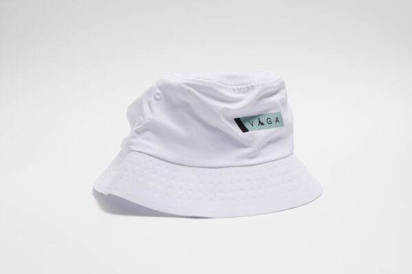 VAGA Running Bucket Hat - White/Mist Grey/Black/Tempo (Medium)