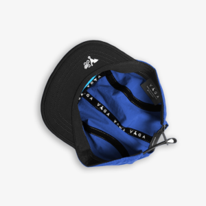 VÅGA Fell Cap - Royal Blue/Black - Water Resistant Fell Cap - under