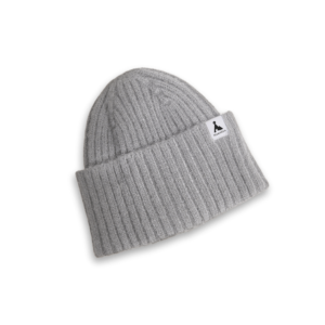 VÅGA Ribbed Beanie – Dust Grey – The Casual Beanie