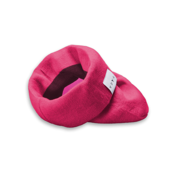 VÅGA Casual Beanie – Neon Pink – The Premium Winter Beanie - inside